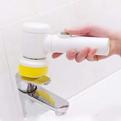 5-In-1 Handheld Electric Cleaning Brush - Household Accessory Designed For Surface Cleaning And Daily Maintenance Routine