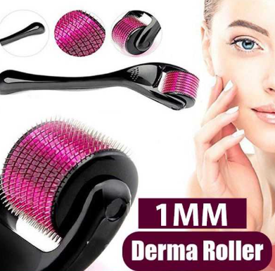 Derma Roller System 1mm Skin Therapy Micro 540 Needles